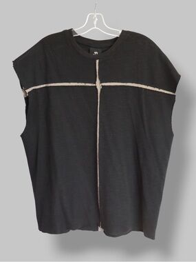 Thom/Krom Oversized Sleeveless Tee NWT Size S Avant Garde Designer